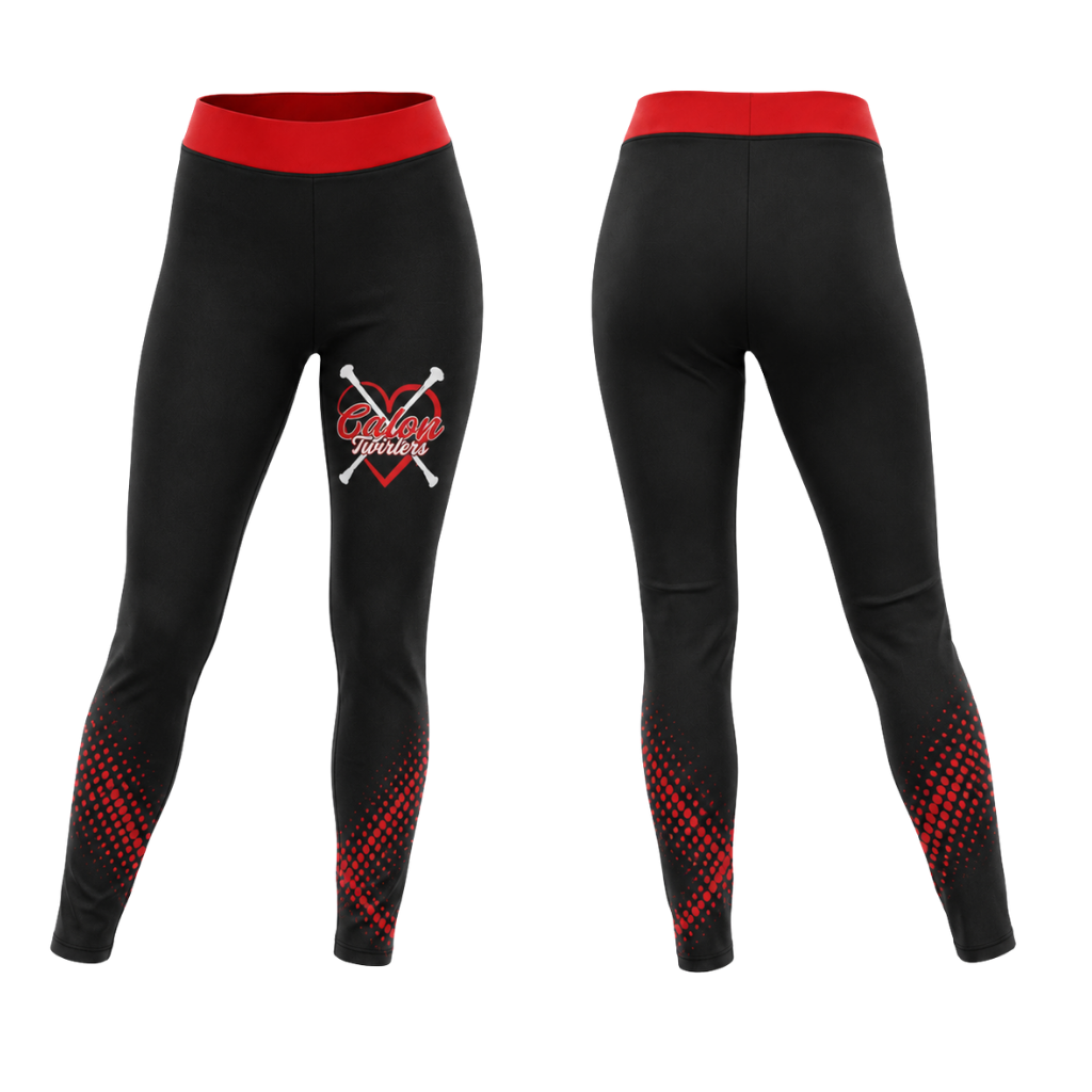 Calon Twirlers  Sublimated Leggings
