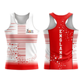 Team England  Sublimated Dri-Fit Racer Back Vest
