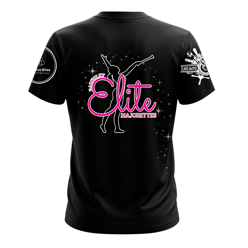 Barnsley Elite Majorettes Sublimated Dri-Fit T-Shirt - Black
