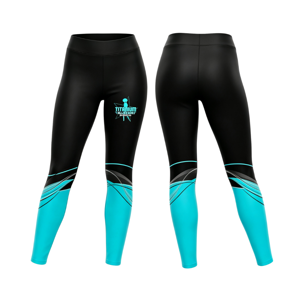 Titanium All Stars Majorettes Sublimated Leggings