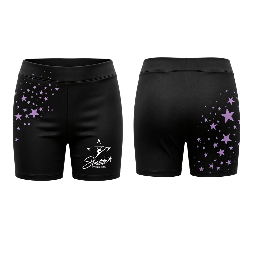 Starlite Twirlers Sublimated Lycra Shorts
