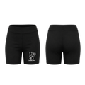TwirlCats  Sublimated Lycra Shorts