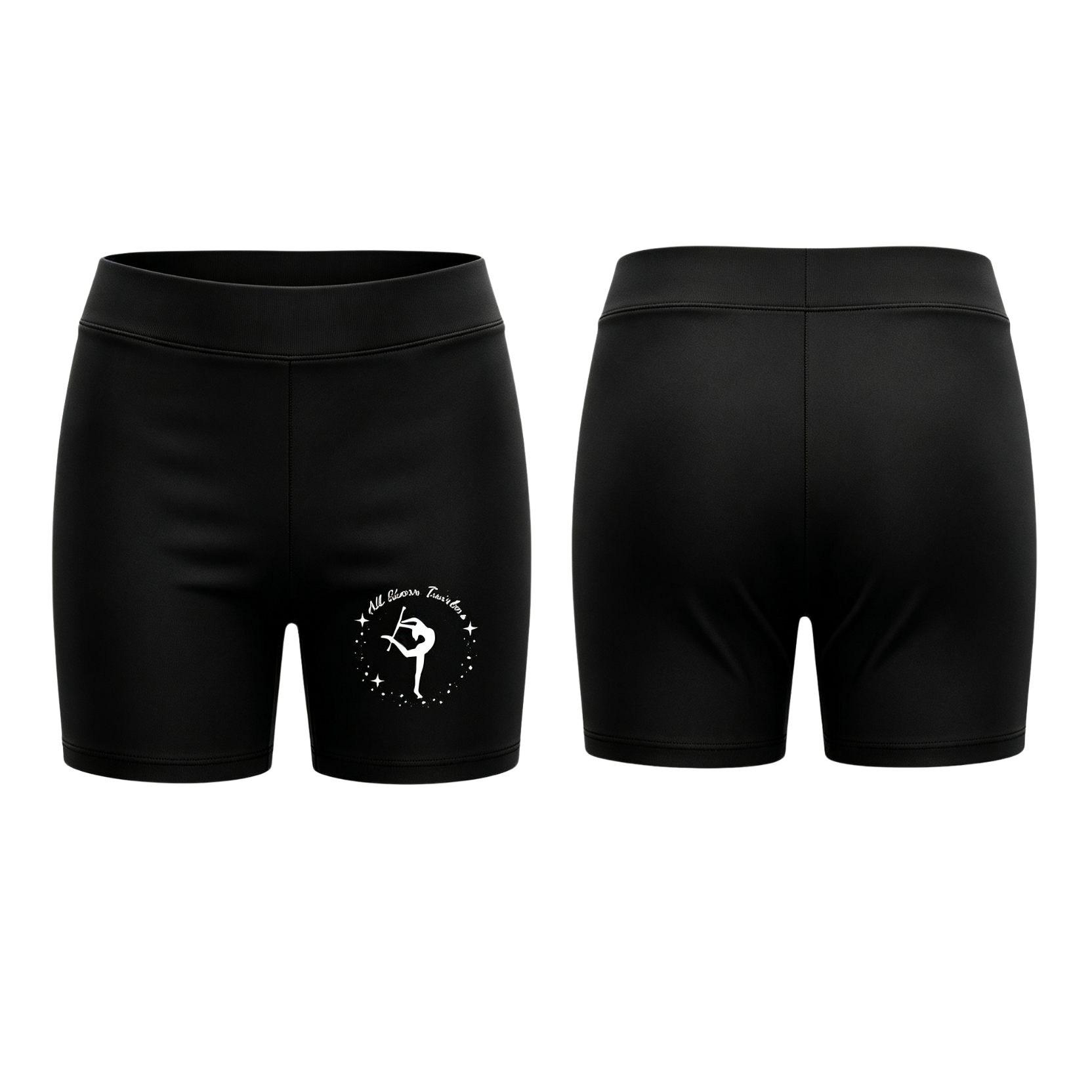 All Starr Twirlers Sublimated Lycra Shorts