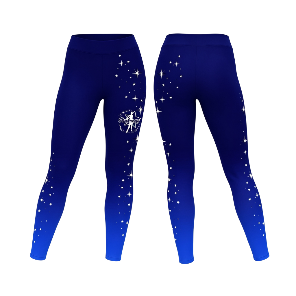 Harmony Twirlstars Sublimated Leggings (Dancer)