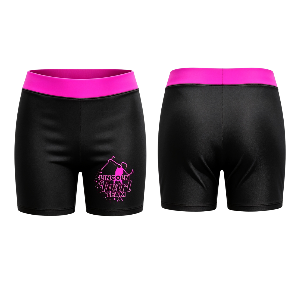 Lincoln Twirl Team Sublimated Lycra Shorts