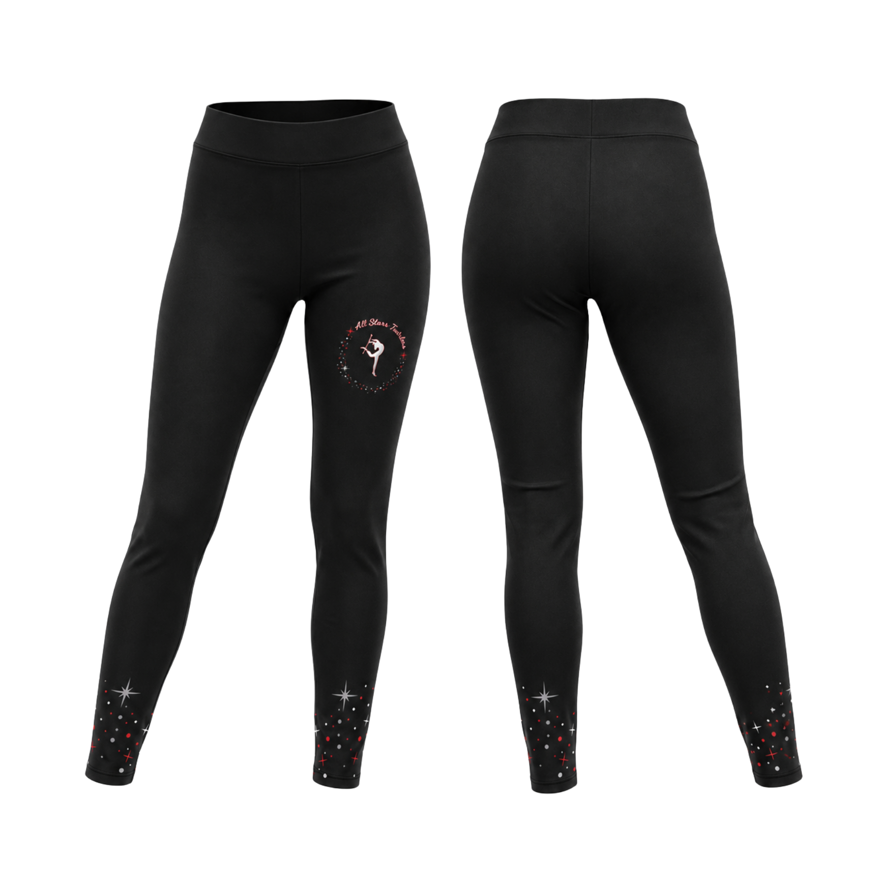 All Starr Twirlers  Sublimated Leggings