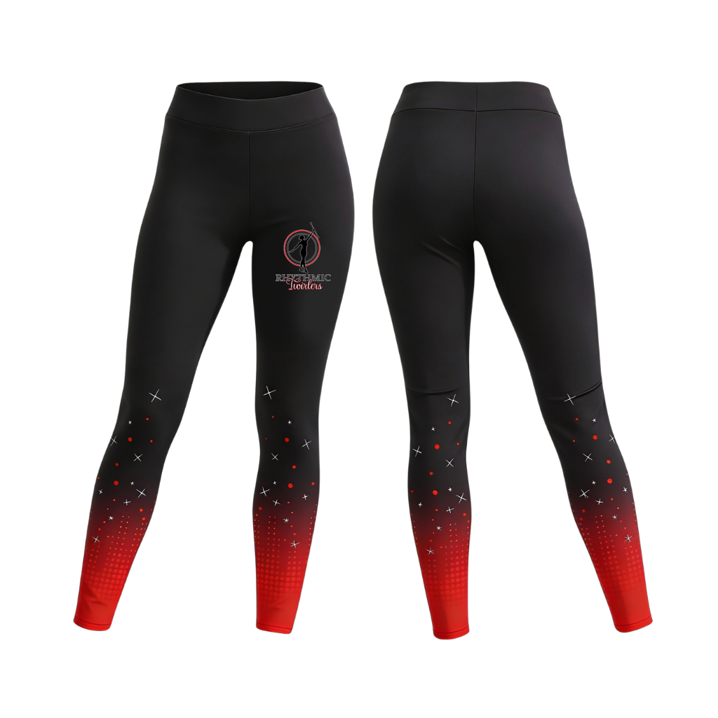 Rhythmic Twirlers Sublimated Leggings