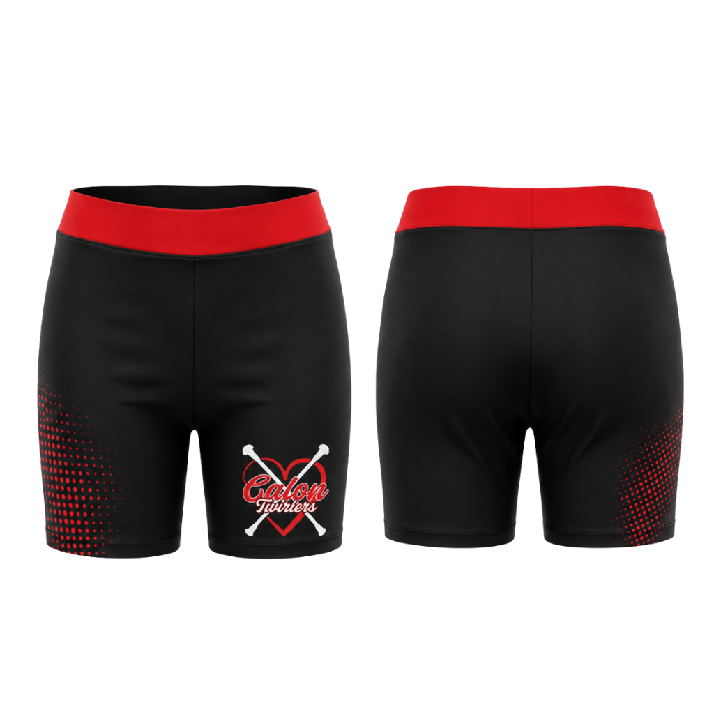 Calon Twirlers  Sublimated Lycra Shorts