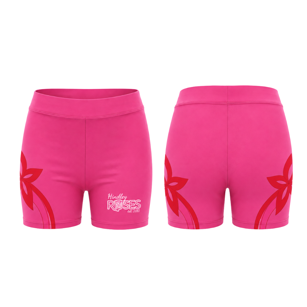 Hindley Roses Morris Dancers  Sublimated Lycra Shorts