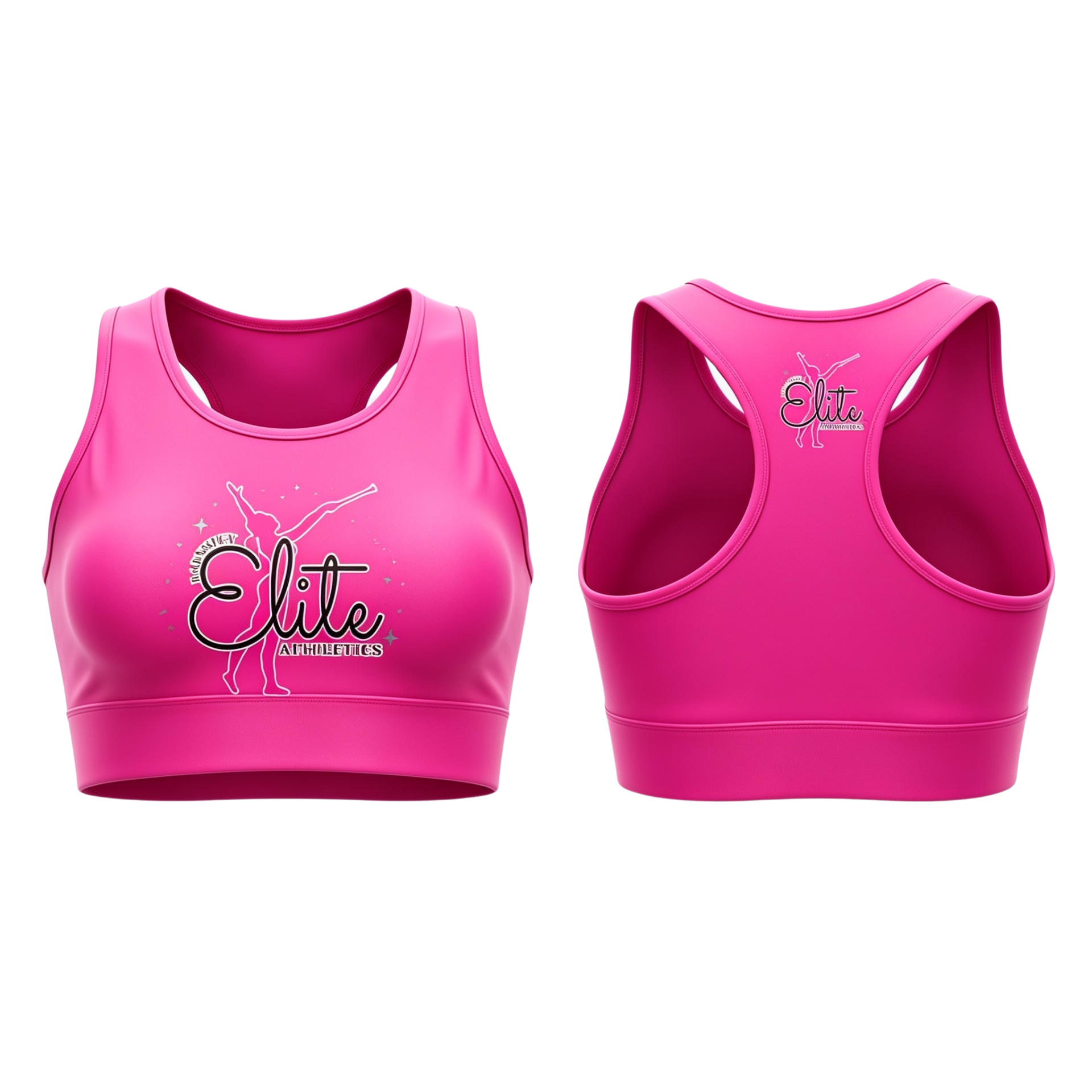 Barnsley Elite Majorettes Sublimated Lycra Crop Top