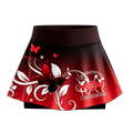 Bridlington Red Admirals Sparkle Sublimated Lycra Rally Skirt