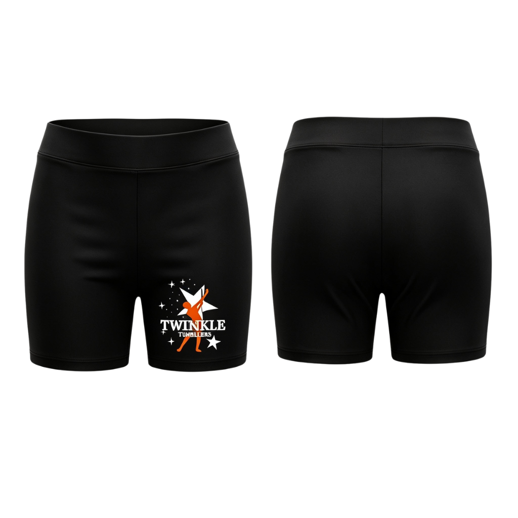 Twinkle Twirlers Sublimated Lycra Shorts
