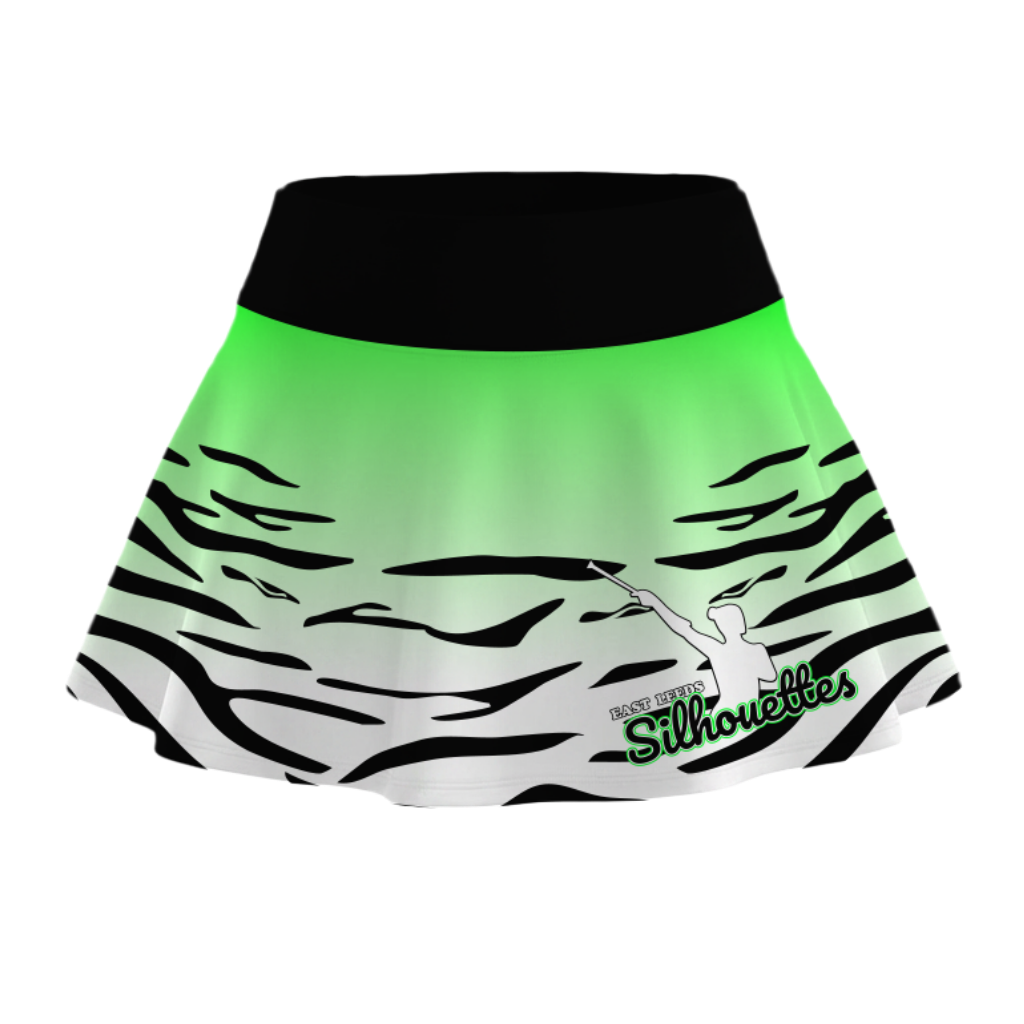 East Leeds Silhouettes Sublimated Lycra Rally Skirt