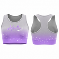 Astrella  Sublimated Lycra Crop Top