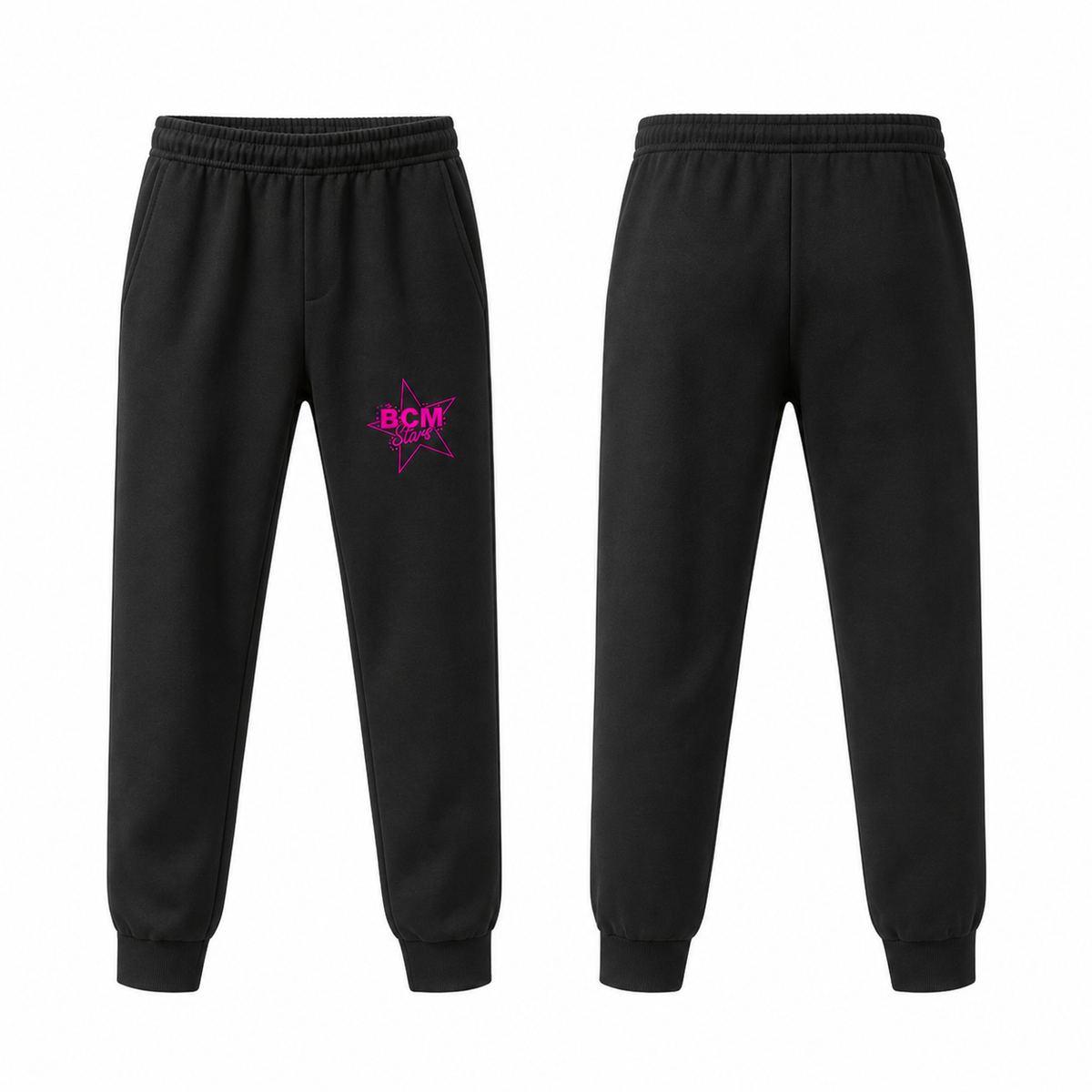 BCM Stars Cotton Joggers