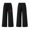 BCM Stars Wide Leg Cotton Joggers