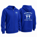 Gemini Twirl Team Zip Up Cotton Hoody - Parents Range