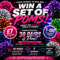 30 Pairs of Brand New Poms | £7 Raffle Entry