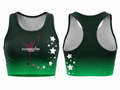 Illumination Twirlers Sublimated Lycra Crop Top