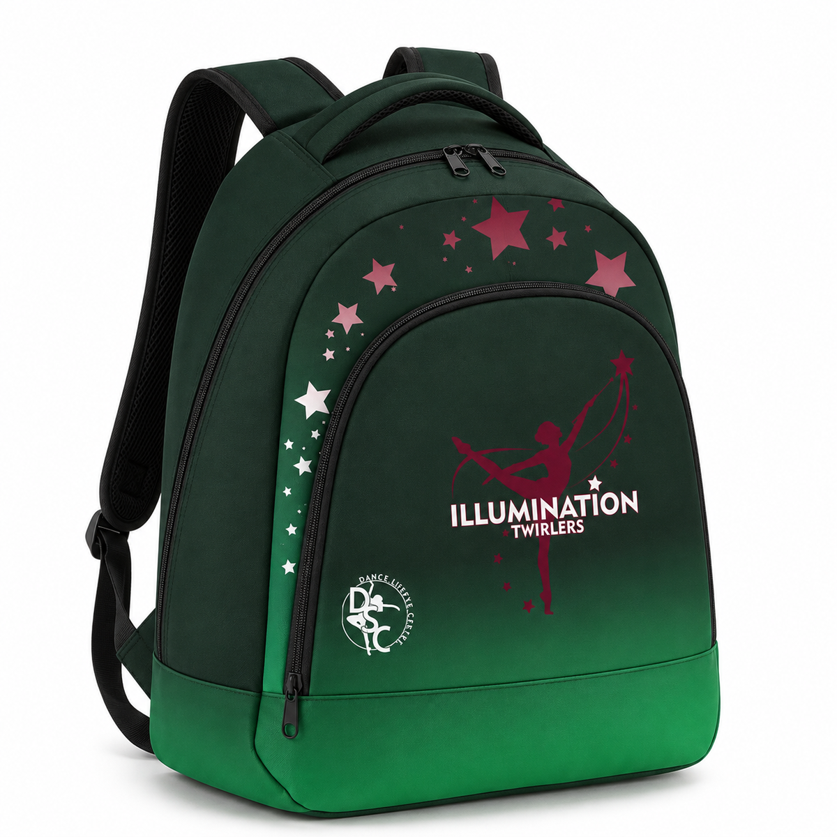 Illumination Twirlers  Sublimated Rucksack