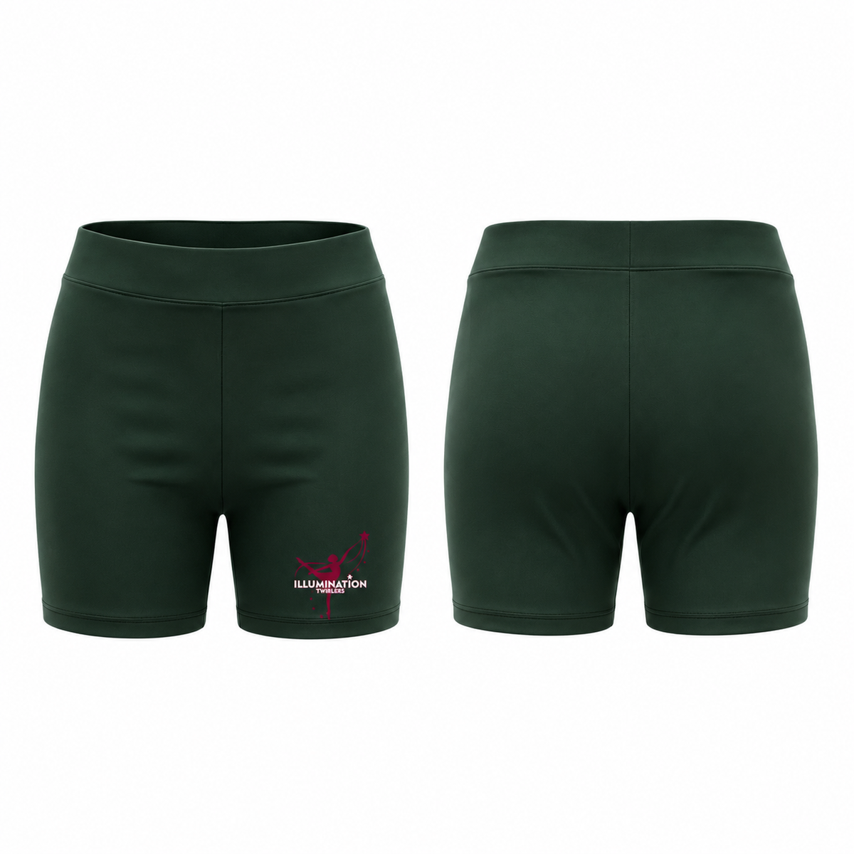 Illumination Twirlers Sublimated Lycra Shorts