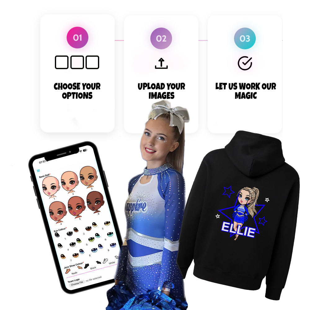 Personalised Character Hoody