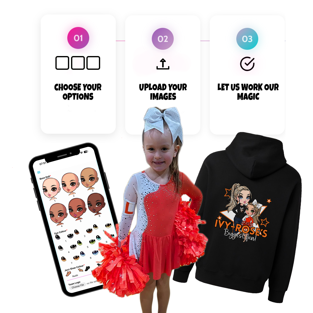 Personalised Mum Character Hoody