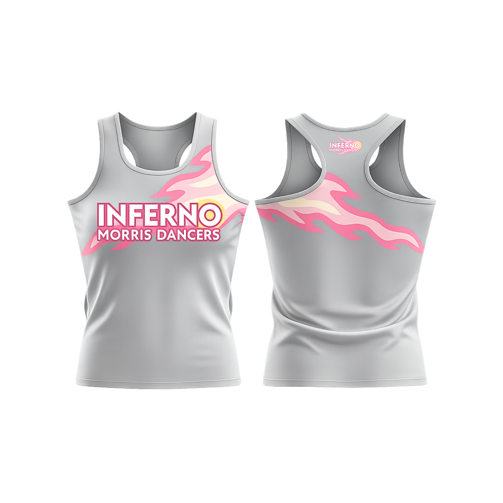 Inferno Morris Dancers Sublimated Dri-Fit Racer Back Vest