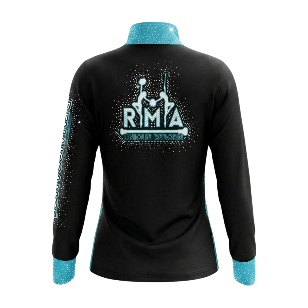 RMA Sublimated 1/4 Zip Lycra Stretch Jacket
