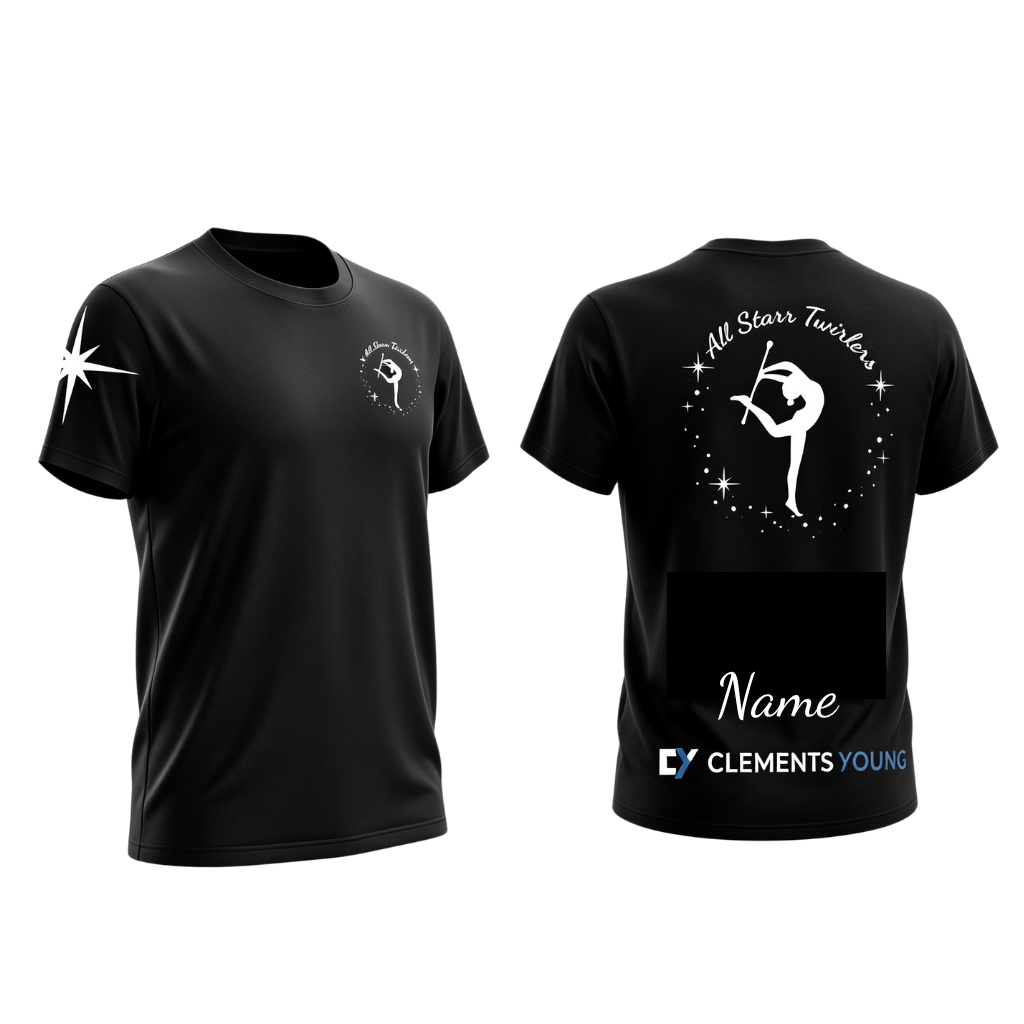All Starr Twirlers Sublimated Dri-Fit T-Shirt