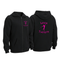 Lincs Twirlers Zip Up Cotton Hoody