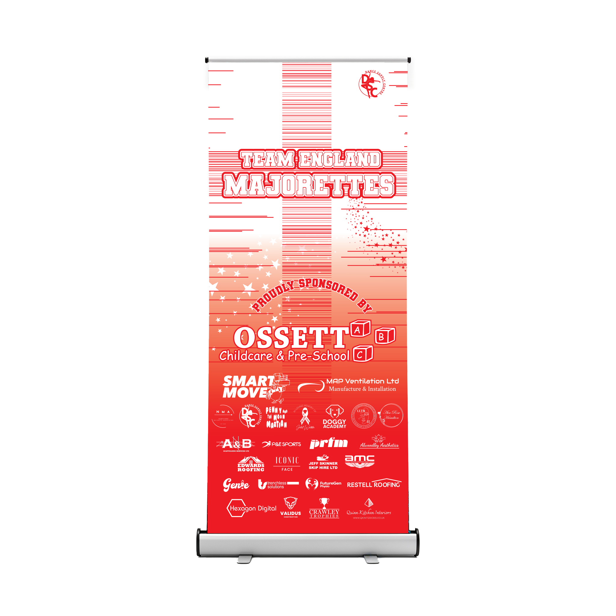Bespoke Team Roller Banner